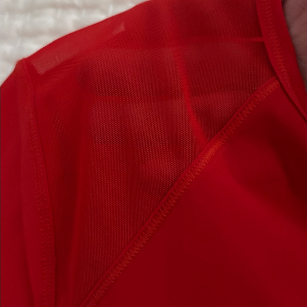 lululemon bright dark orange top - Picture 7 of 11